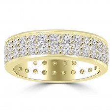 3.40 ct Men's Round Cut Diamond Eternity Wedding Band Ring 3.40 ct Men's Round Cut Diamond Eternity Wedding Band Ring